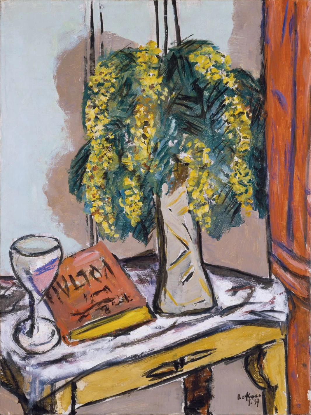 Natura morta con mimose, 1937 - Staedel Museum, Frankfurt am Main